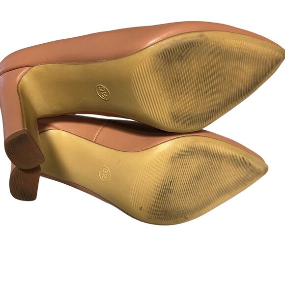 A New Day Women’s Sue Blush Pointed Toe Pumps Size 9.5 - Picture 3 of 8